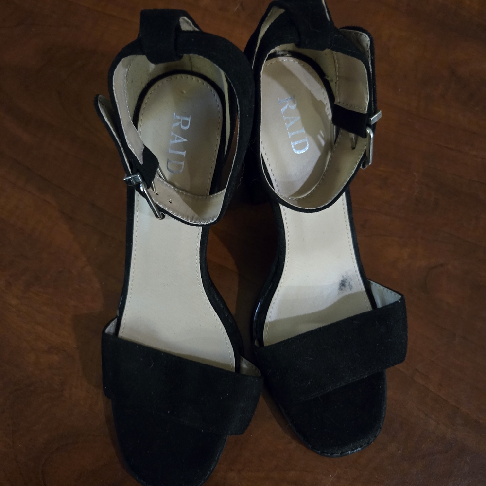 RAID Black Women's Heels